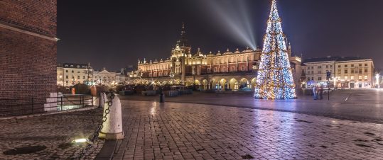 Krakow med Julmarknad hero image